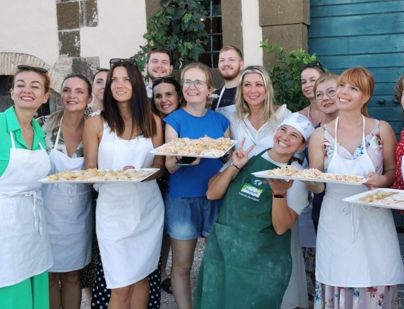 From Rome: Pasta Masterclass & Wine Tour in the Vineyard - Key Points