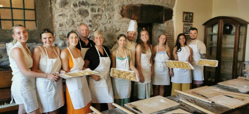 From Rome: Pasta Masterclass & Wine Tour in the Vineyard - Vineyard Tour