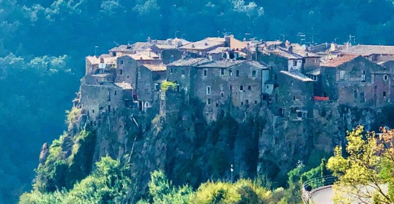 From Rome: Private Tour of Calcata & Bomarzo Thermal Baths - Key Points