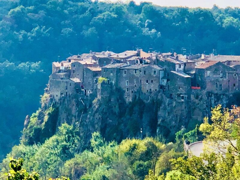 From Rome: Private Tour of Calcata & Bomarzo Thermal Baths - Itinerary Details