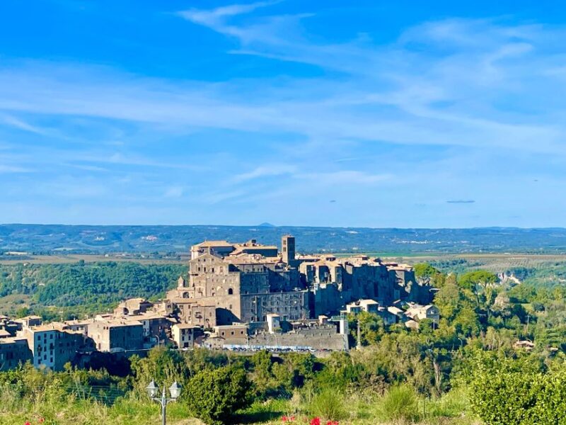From Rome: Private Tour of Calcata & Bomarzo Thermal Baths - Guided Tour of Sacro Bosco