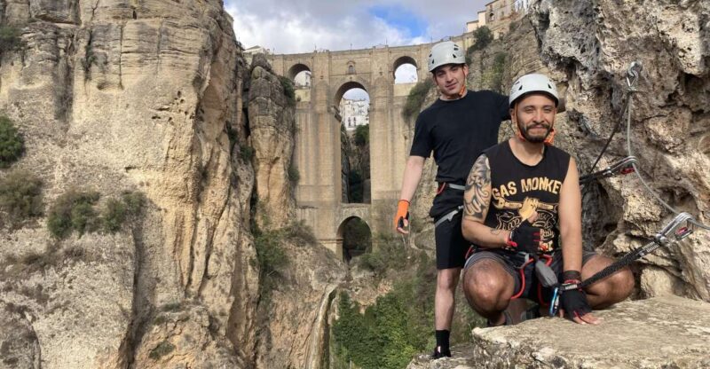 From Ronda: via Ferrata Tajo De Ronda Guided Climbing - Key Points