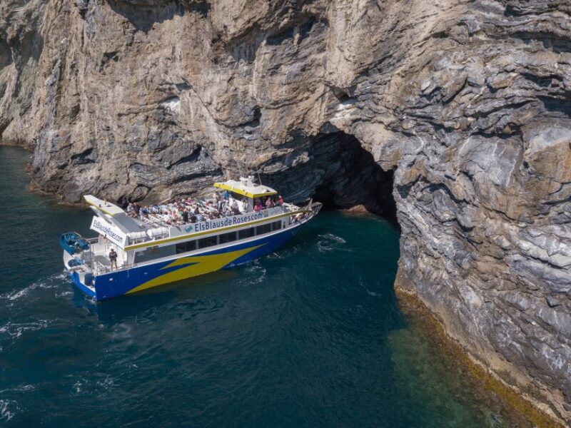 From Roses: Cadaqués Catalonian Coast Boat Tour - Guide and Transportation