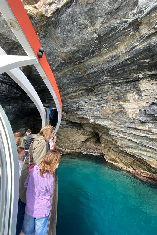 From Roses: Cap Norfeu Glass Bottom Boat Tour & Tamariu Cave - Scenic Boat Ride