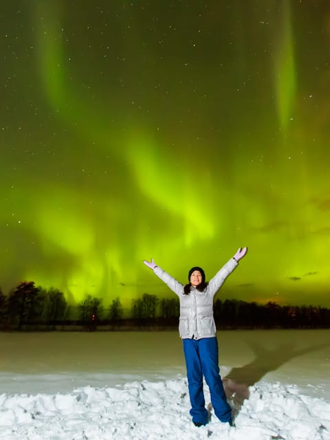 From Rovaniemi: Northern Lights Photo Tour With Pickup - Experience Highlights