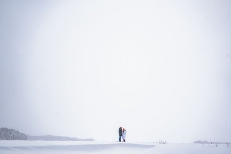 From Rovaniemi: Private Photoshoot in the Lappish Wilderness - Edited Photos Delivery