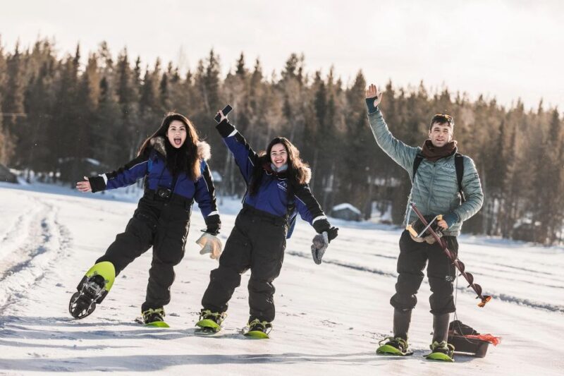 From Rovaniemi: Snowshoeing and Ice Fishing Tour - Location and Duration