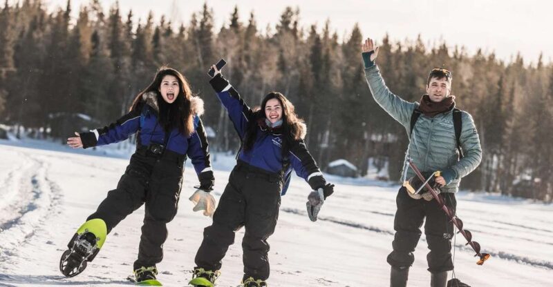 From Rovaniemi: Snowshoeing and Ice Fishing Tour - Highlights of the Experience