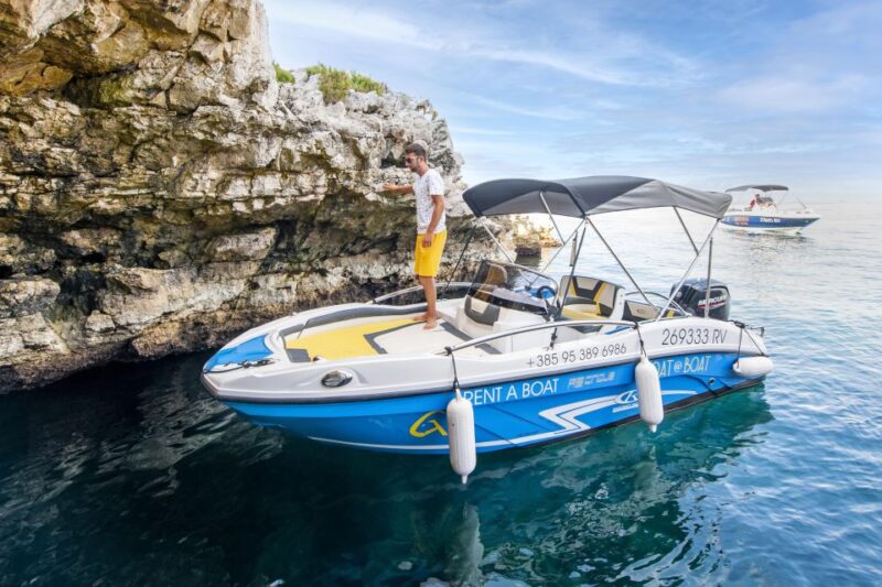 From Rovinj: Sea Caves & Sandy Levan Island Speedboat Tour - Pickup and Departure Information