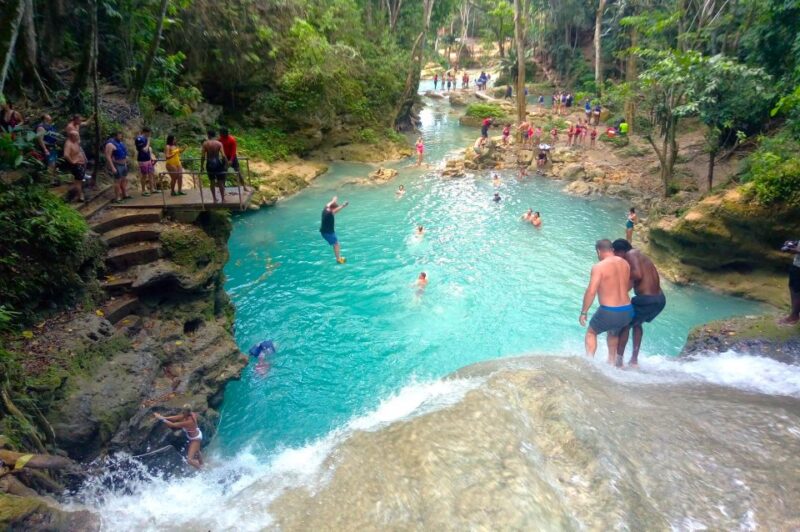 From Runaway Bay: Dunns River Falls and Blue Hole Day Trip - Traveler Rating
