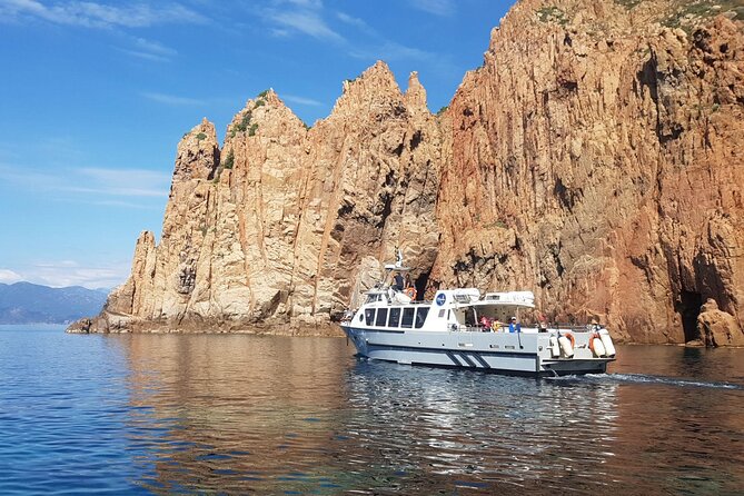 From Sagone/Cargèse: Scandola Calanques of Piana Girolata Stop 2h - Key Points