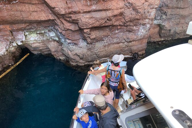 From Sagone/Cargèse: Scandola Calanques of Piana Girolata Stop 2h - Scenic Stops Along the Tour