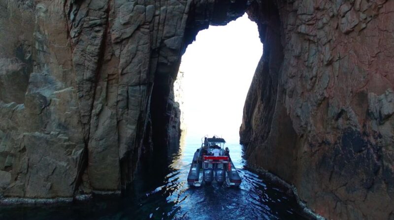 From Sagone: Sightseeing Cruise of Corsica Island - Calanques of Piana, Capo Rosso, and the Gulf of Porto
