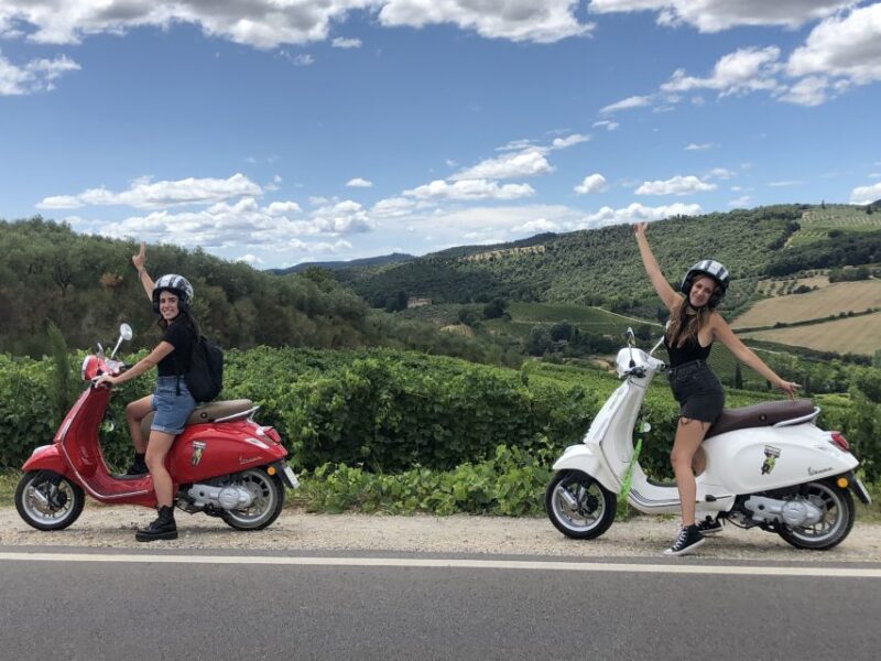 From San Gimignano: Chianti Half-Day Vespa Tour With Lunch - Inclusions and Requirements
