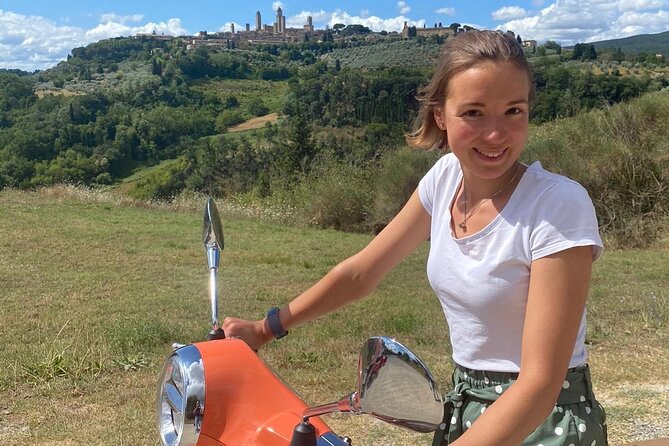 From San Gimignano: Tuscany Vespa Tour With Lunch & Wine Tasting - Scenic Route and Stops