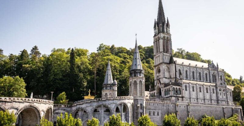 From San Sebastian: Sanctuary of Lourdes - Crypt and Votive Offerings