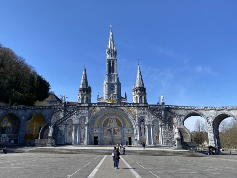 From San Sebastian: Sanctuary of Lourdes - The Grotto of Massabielle