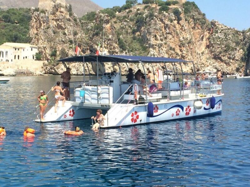 From San Vito Lo Capo: Zingaro Reserve and Scopello Snorkeling Tour - Catamaran Experience