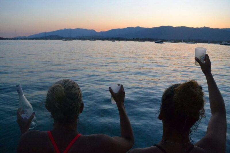 From Santa Giulia SUNSET Cruise & Apéritif - Meeting Point and Requirements