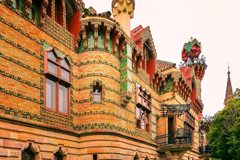 From Santander: Gaudí's Caprice With Entrance, Santillana, and Redwood Forest. - Key Points