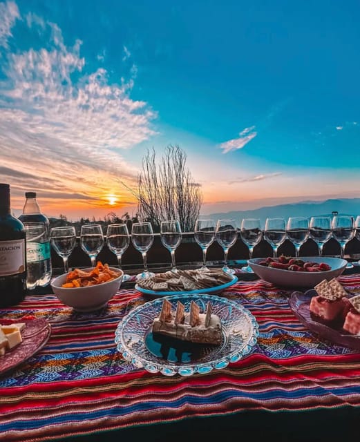 From Santiago: Andes Mountains Sunset and Valle Nevado - Picnic in Farellones