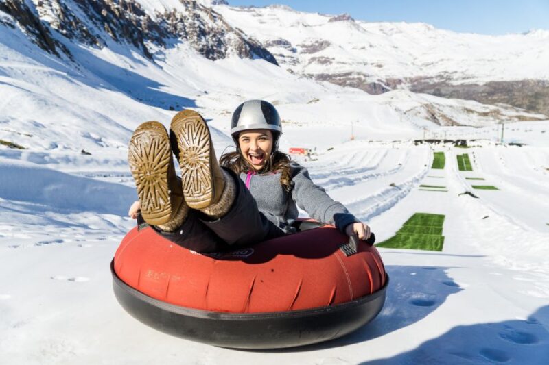 From Santiago: Farellones Park Resort Entry & Ski Classes - Pickup and Transportation