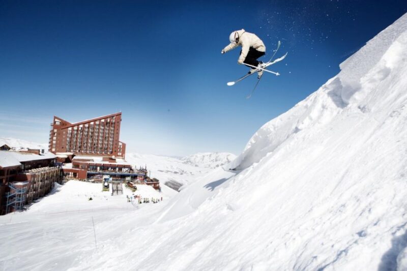 From Santiago: Farellones Park Resort Entry & Ski Classes - Panoramic Views and Scenery
