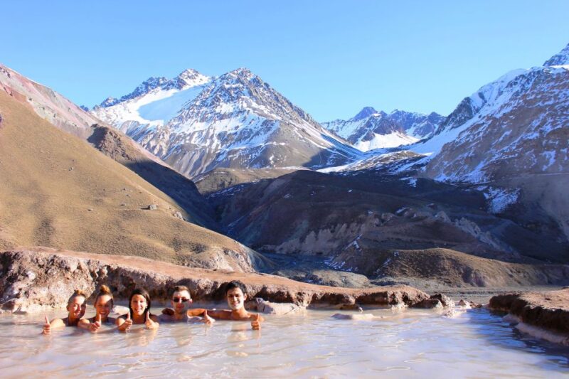 From Santiago: Maipo Canyon Volcano and Hot Spring Tour - Tour Overview