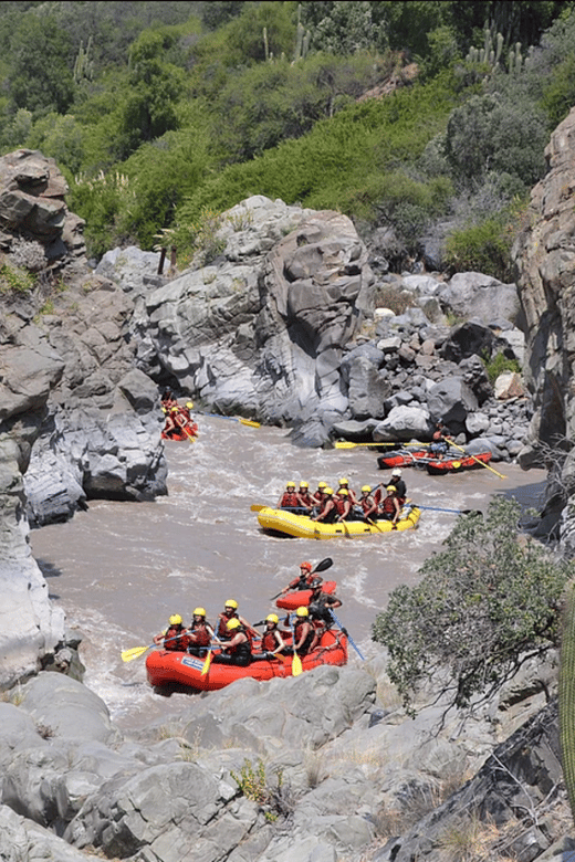 From Santiago: Rafting in the Maipo Canyon - Key Points