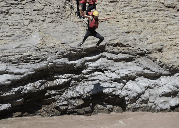 From Santiago: Rafting in the Maipo Canyon - Stunning Mountain Backdrop