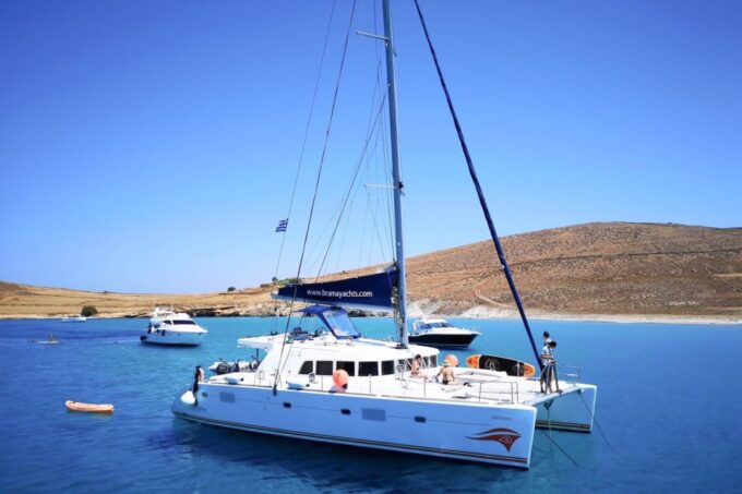 From Santorini: Cruise With Thirasia Walking Tour and Lunch - Sailing the Caldera