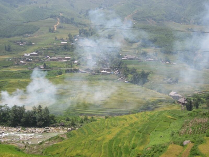 From Sapa: Waterfalls, Trekking and Tribal Villages Tour - Trek Through Rice Paddies