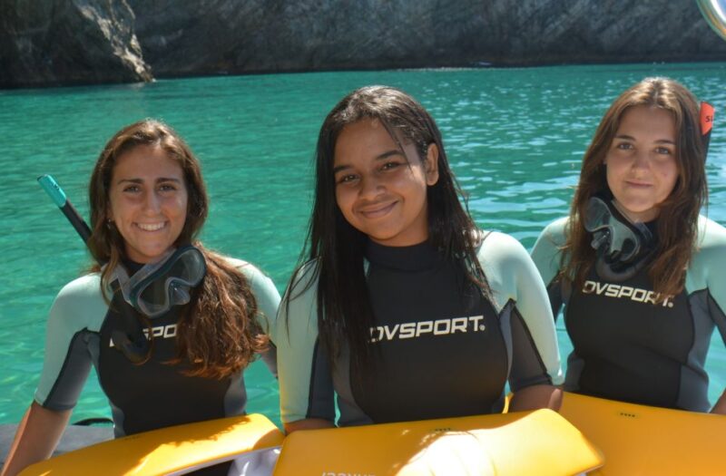 From Sesimbra: Exclusive!!! Sea Scooter Snorkeling Boat Tour - Inclusions and Exclusions