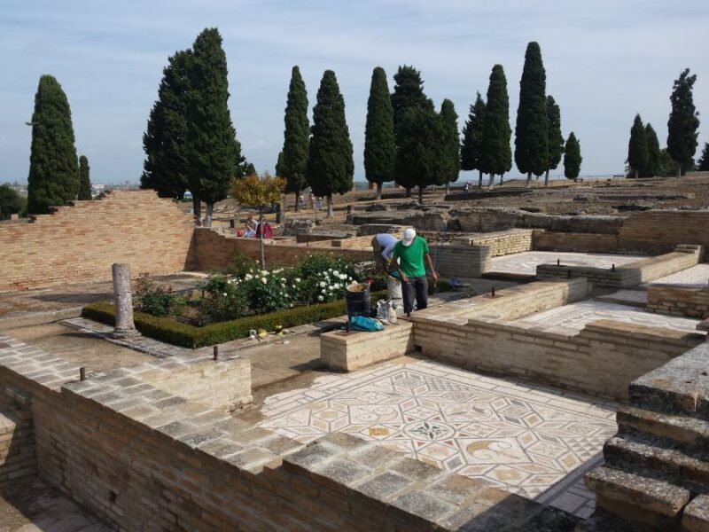 From Seville: Italica Roman City & Medieval Monastery Tour - Italica Roman City