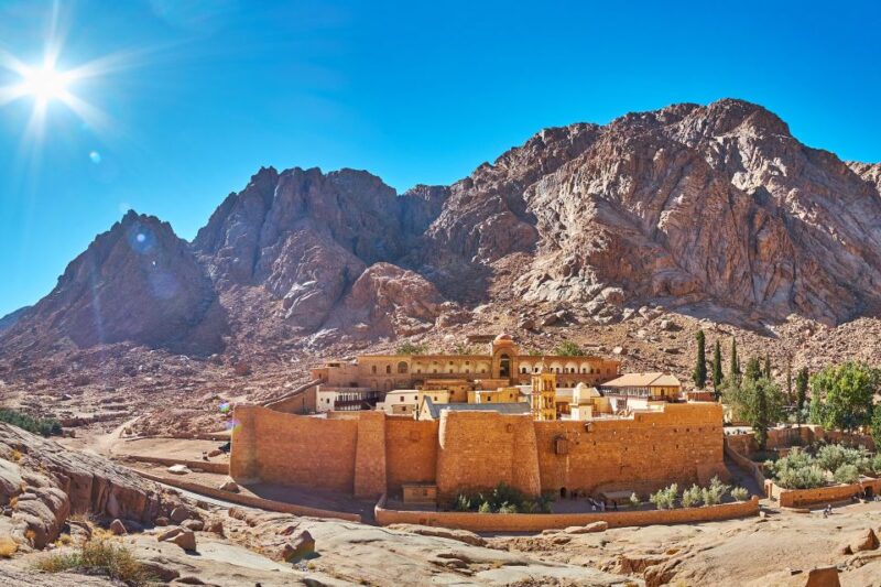 From Sharm: Mount Moses Trekking, Sunrise & Monastery Visit - Inclusions and Exclusions