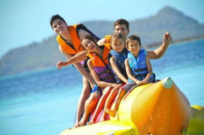 From Sharm: Parasailing, Glass Boat, Watersports, and Lunch - Glass Boat Tour