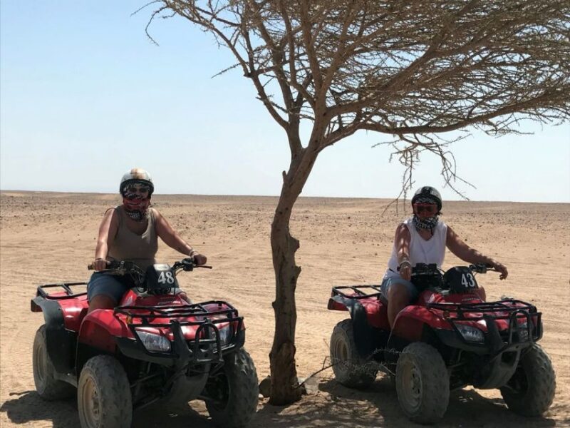 From Sharm: Red Canyon, Dahab, ATV, Camel & Snorkeling Tour - Dahab