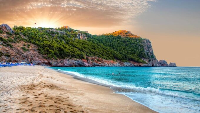 From Side: Alanya City & Boat & Dim River & Cleopatra Beach - Exploring Alanya Castle and Cleopatra Beach