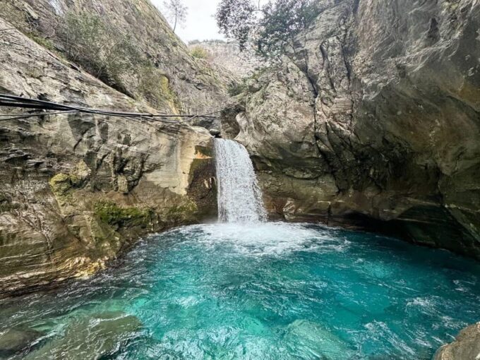 From Side: Journey to the Stunning Sapadere Canyons Beauty - Crystal-Clear Natural Pools