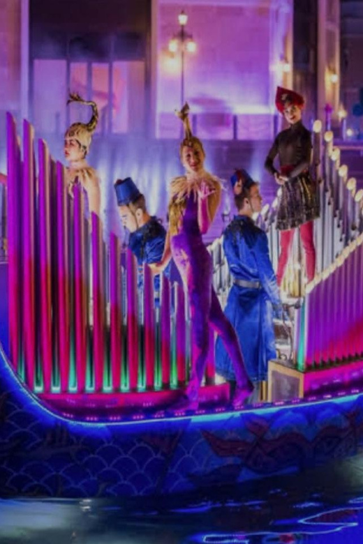 From Side: Land of Legends Night Show - Live Characters and Visuals