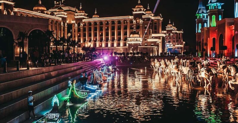 From Side: Land of Legends Night Show & Transfers - Key Points