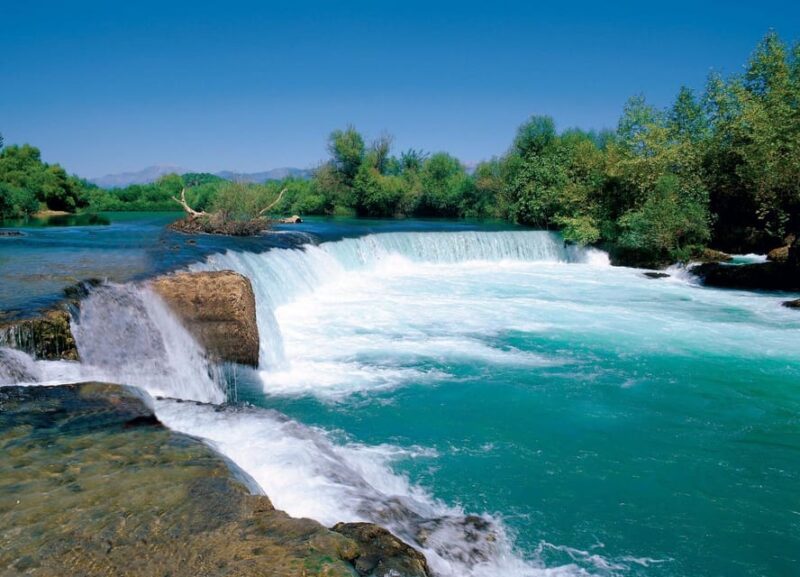 From Side: Manavgat Boat With Waterfall and Bazaar Visit - Inclusions