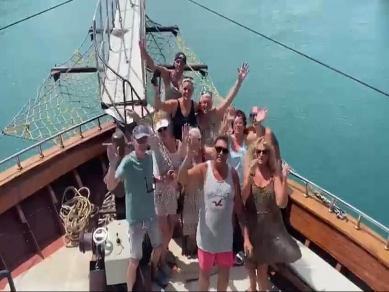 From Side: Pirate Boat Trip With Lunch - Lunch at Manavgat River