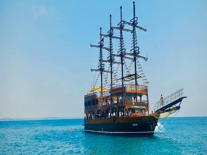 From Side: Pirate Boat Trip With Lunch - Temple of Apollo