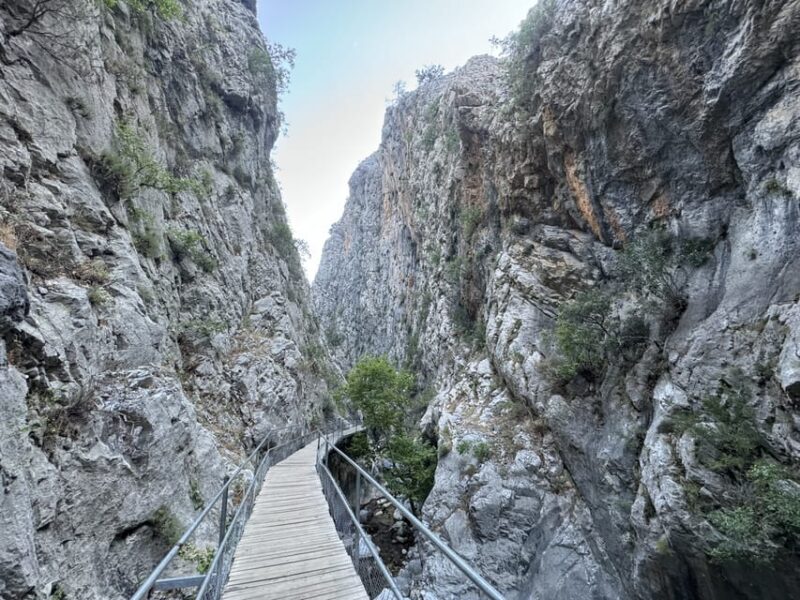 From Side: Sapadere Canyon A Journey of Natural Dwarfs Cave - Itinerary Highlights