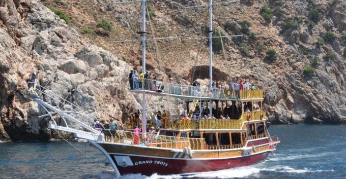 From Side to Alanya: Relax Boat Tour With Lunch and Swimming - Booking and Cancellation