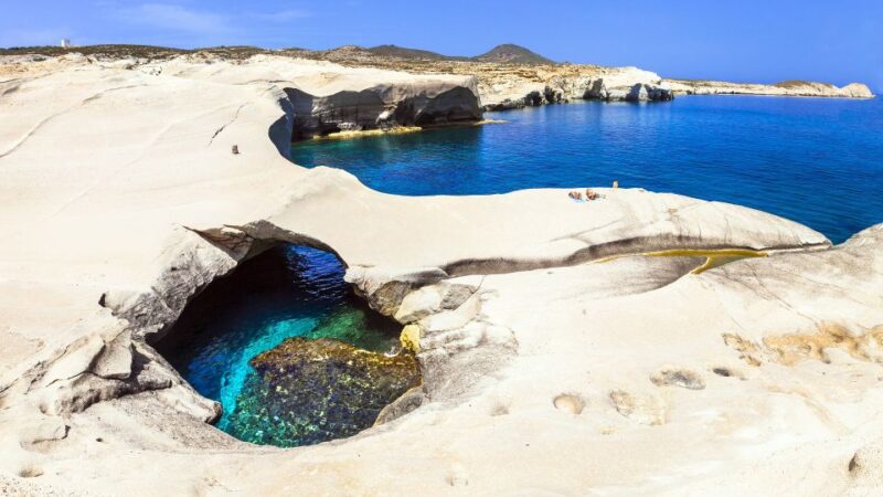 From Sifnos: Kimolos and North Milos Speedboat Tour - Kalogiroi Islets