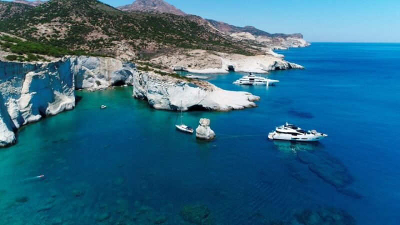 From Sifnos: Milos Island Tour With Swimming and Snorkeling - Discovering Gerakas Beachs Colorful Sands