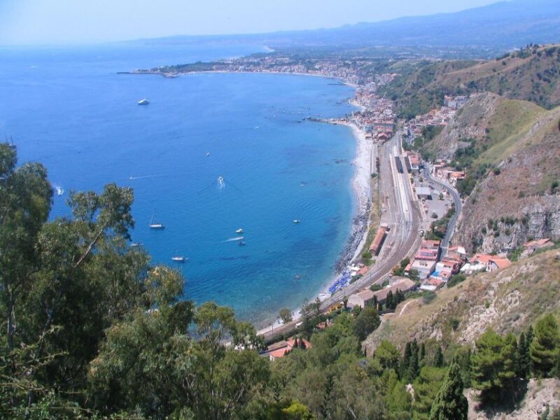 From Siracusa: Etna, Taormina, Isola Bella Audio-Guided Tour - Language Support