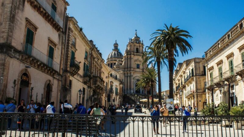 From Siracusa to Taormina: Ragusa, Noto & Chocolate Tasting - Transportation Details